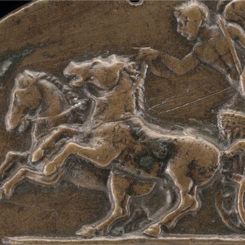 Médaillon avec le chariot de l’âme