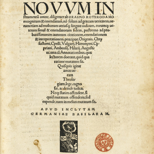 Nouveau Testament en grec et en latin