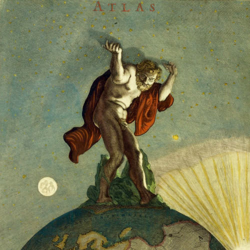 Atlas porte la voûte céleste sur son dos