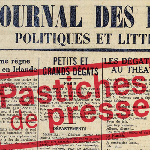Vignette Pastiches de Presse