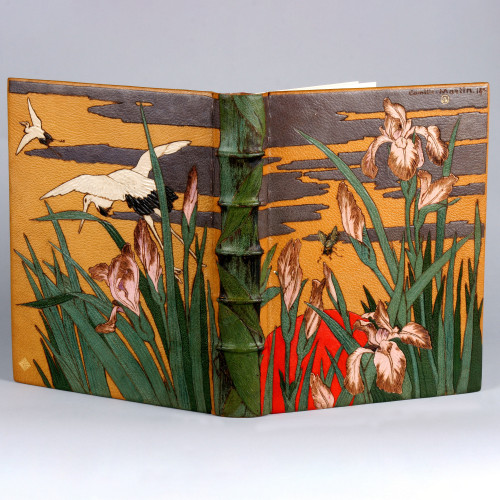 Reliure du second tome de L’Art Japonais de Louis Gonse