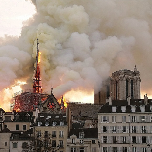 L'incendie de Notre-Dame de Paris