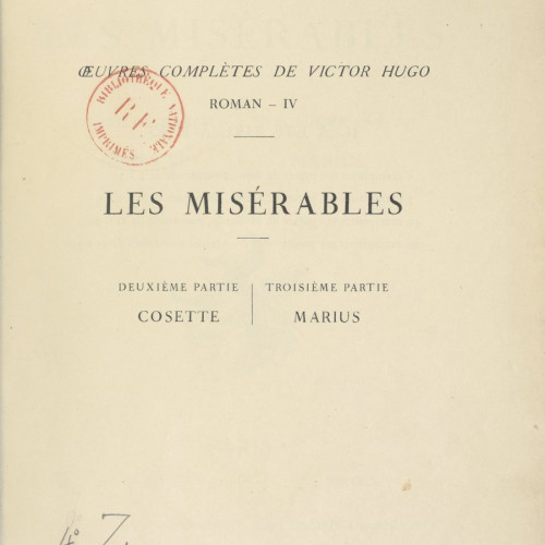 Les misérables vol. 2
