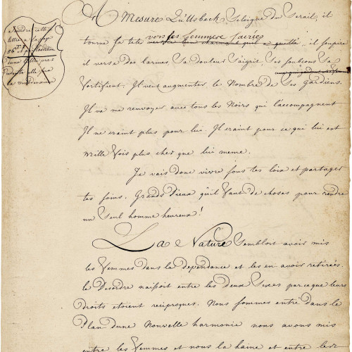 Lettre 22 : Jaron au Premier Eunuque. Au Sérail d’Ispahan